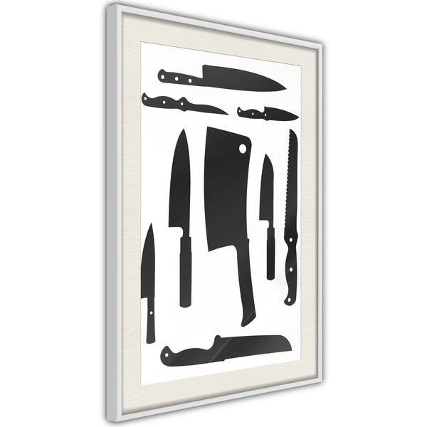 Poster - Chef's Must-Have   - wit passepartout