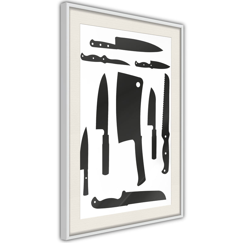 Poster - Chef's Must-Have   - wit passepartout