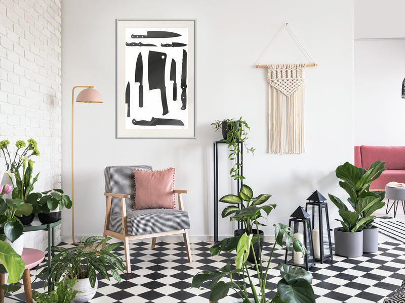 Poster - Chef's Must-Have   - wit passepartout