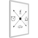 Poster - Morning Routine  - wit