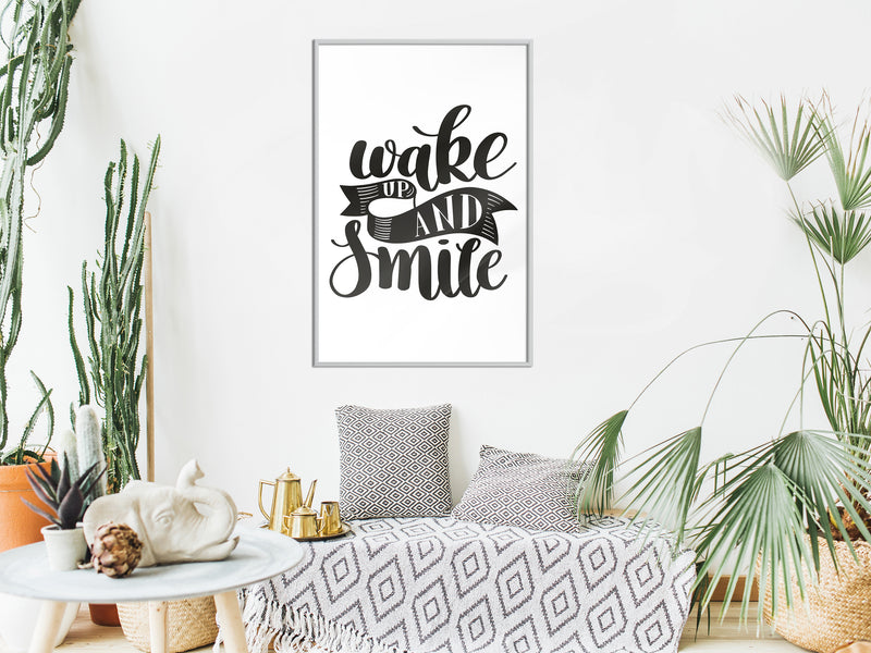 Poster - Wake Up  - wit