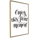 Poster - Moment  - goud