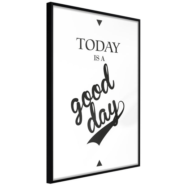 Poster - Today III  - zwart