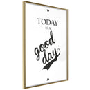 Poster - Today III  - goud