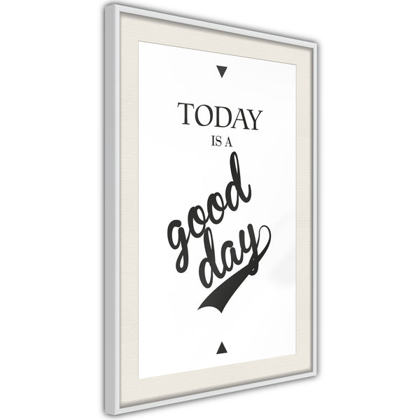 Poster - Today III  - wit passepartout