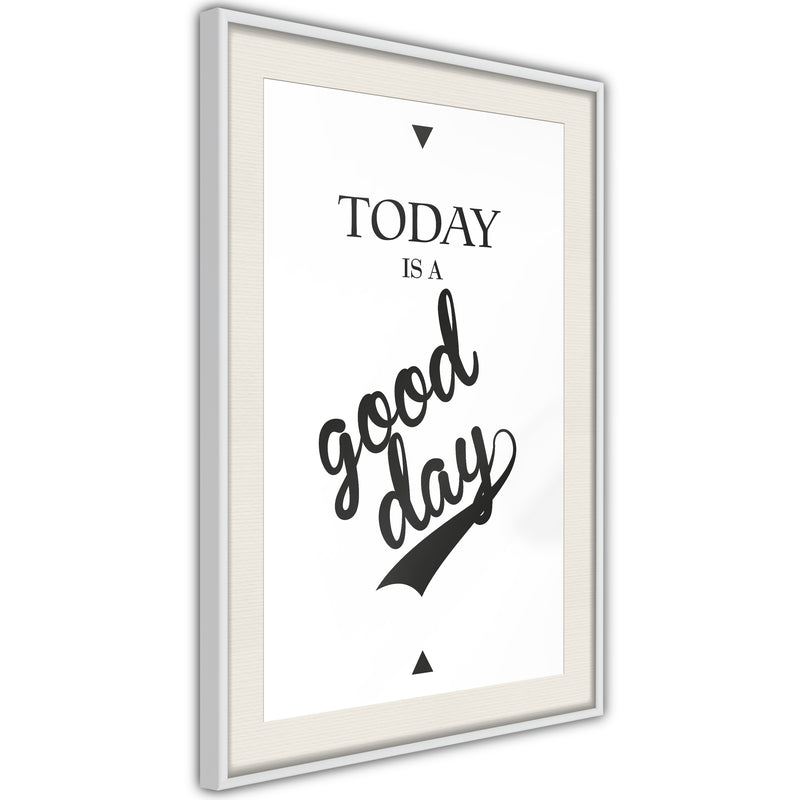 Poster - Today III  - wit passepartout