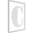 Poster - Capital C  - wit