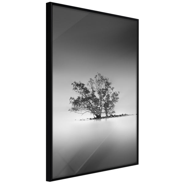 Poster - Loneliness I  - zwart