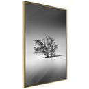 Poster - Loneliness I  - goud