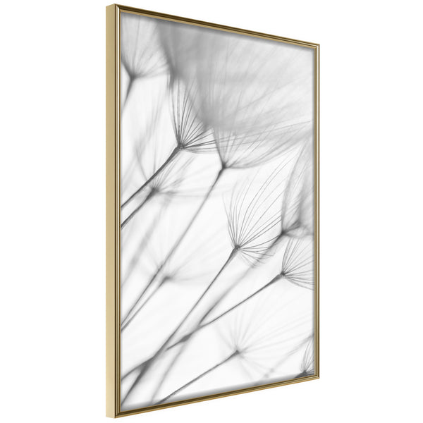 Poster - Gentle Blow  - goud