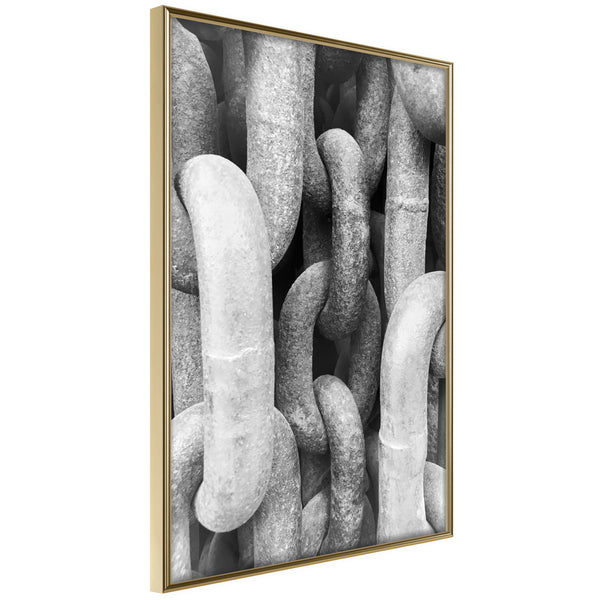 Poster - Chains  - goud