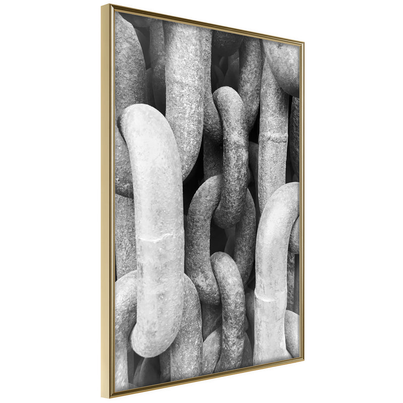 Poster - Chains  - goud