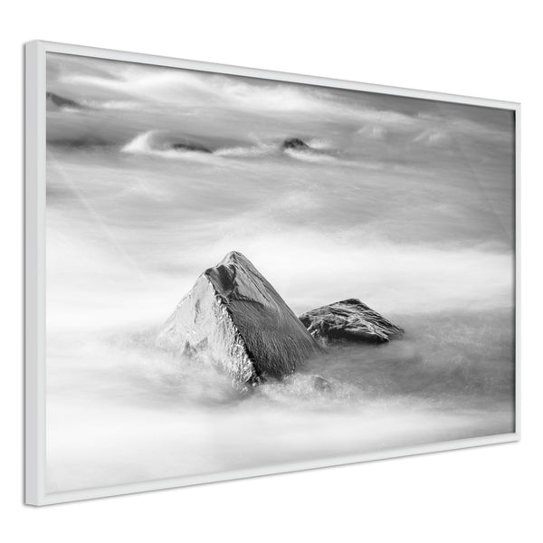 Poster - Loneliness II  - wit