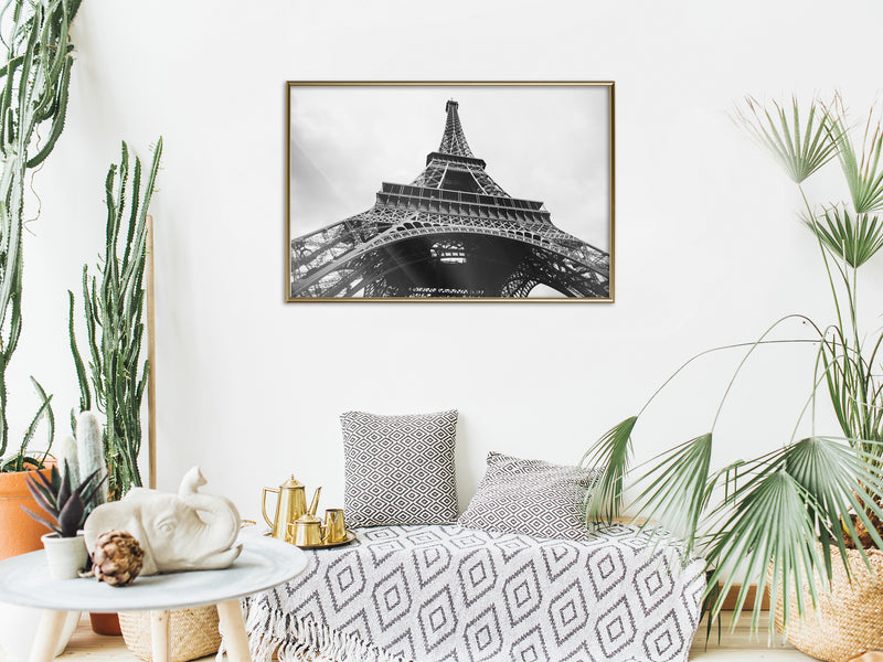 Poster - Symbol of Paris  - goud