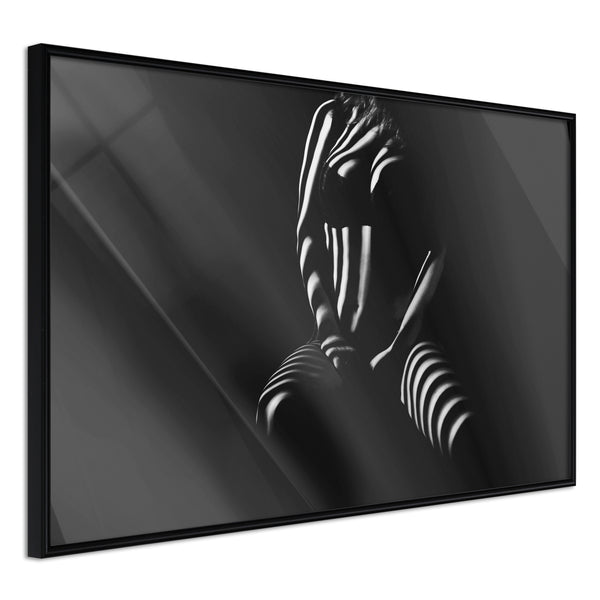 Poster - Blinds Shadow  - zwart