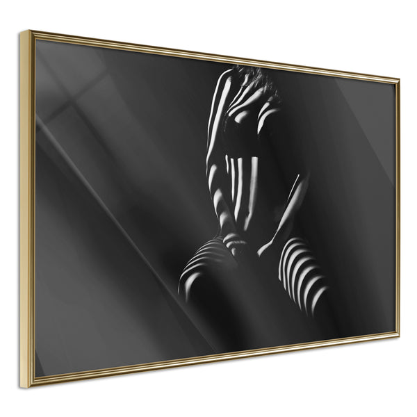 Poster - Blinds Shadow  - goud