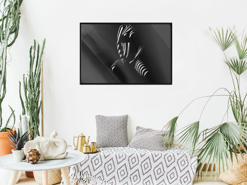 Poster - Blinds Shadow  - zwart