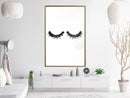Poster - False Eyelashes  - goud
