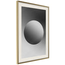 Poster - Convex or Concave?  - goud passepartout
