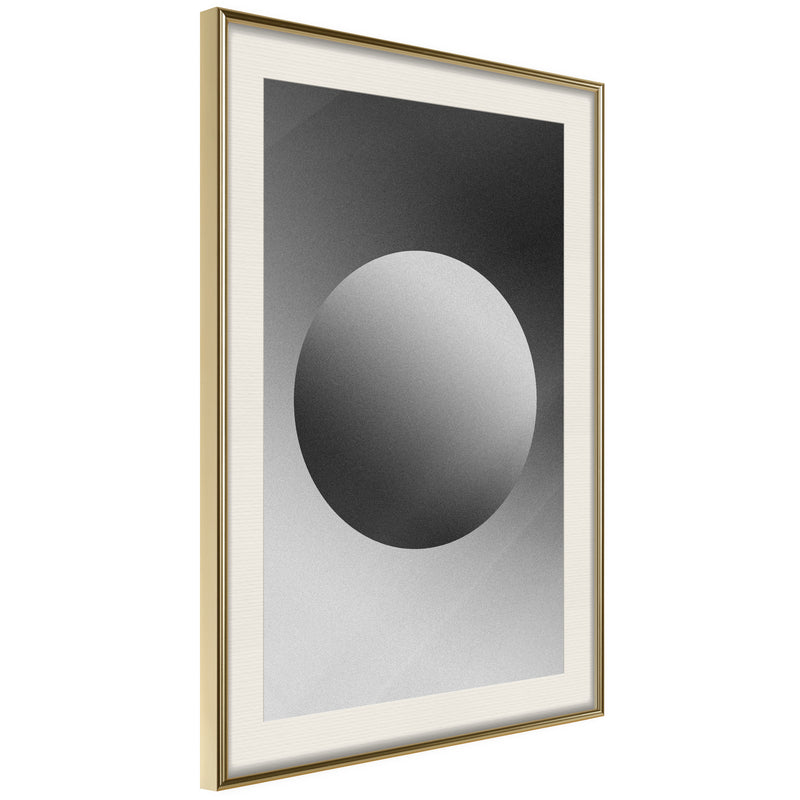 Poster - Convex or Concave?  - goud passepartout