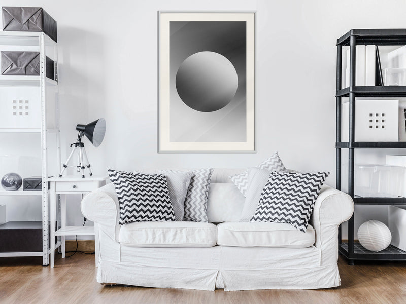 Poster - Convex or Concave?  - wit passepartout