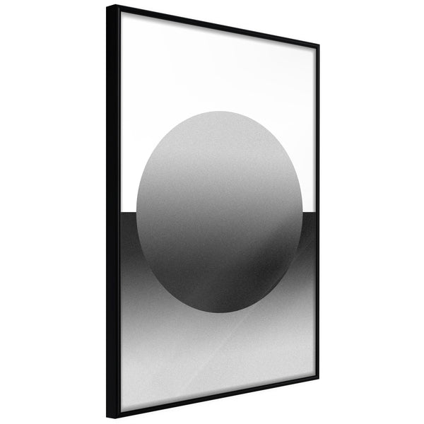 Poster - Levitating Sphere  - zwart