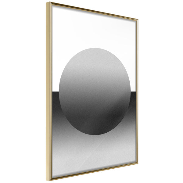 Poster - Levitating Sphere  - goud