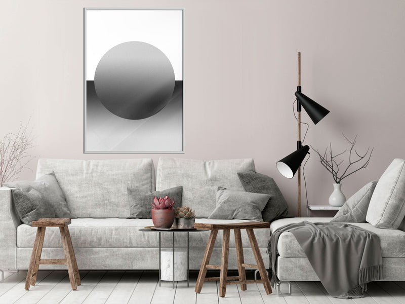 Poster - Levitating Sphere  - wit