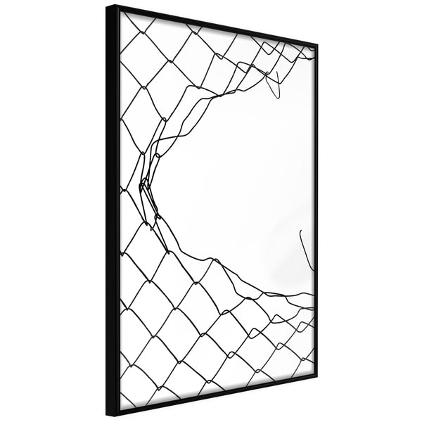 Poster - Escape  - zwart