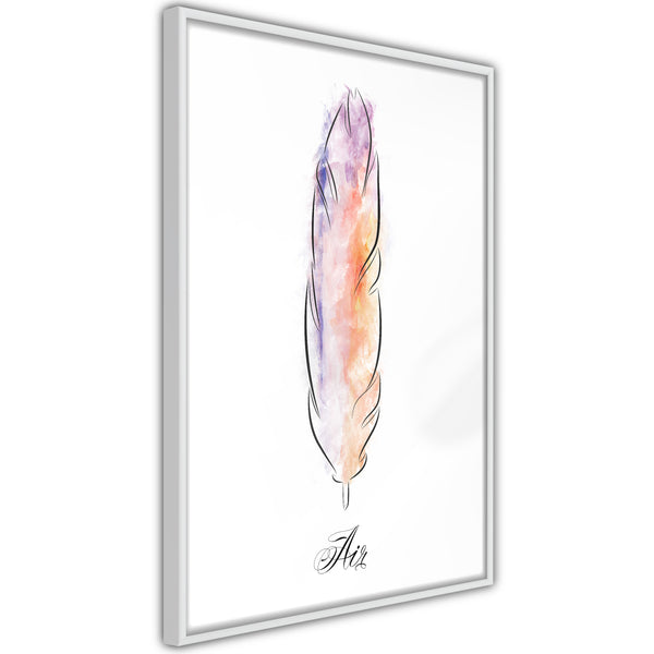 Poster - Lightness I  - wit