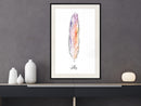 Poster - Lightness I  - zwart passepartout