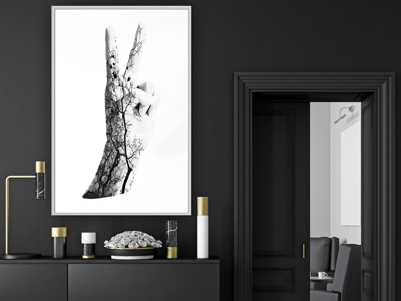 Poster - Peace  - wit
