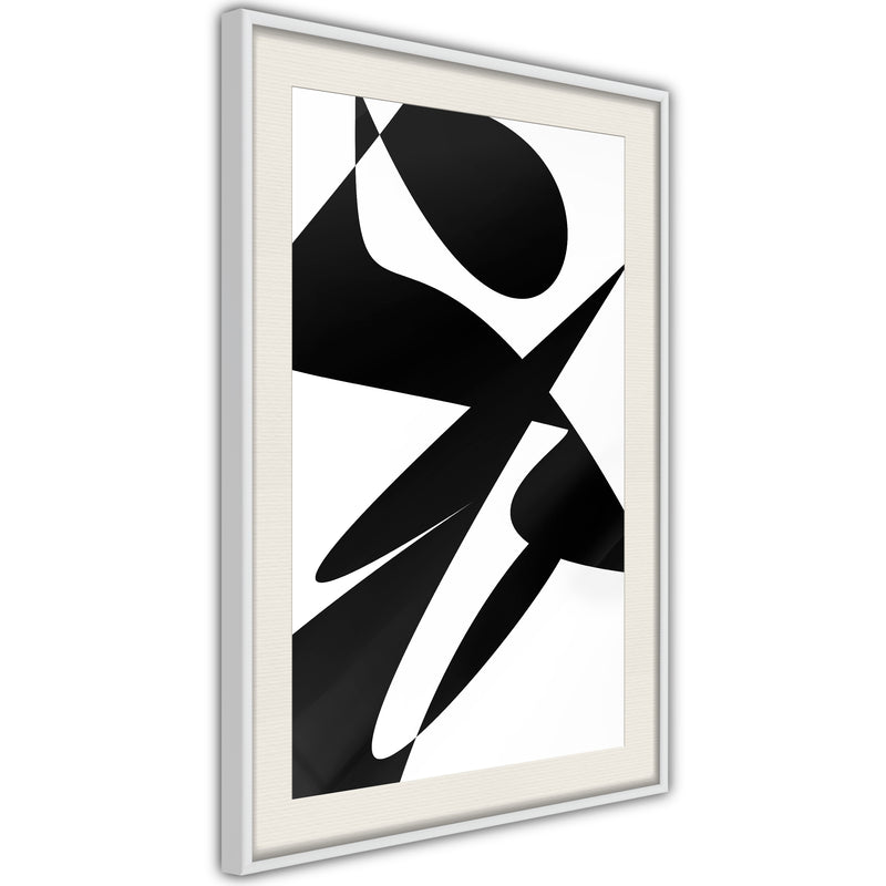 Poster - Good and Evil  - wit passepartout