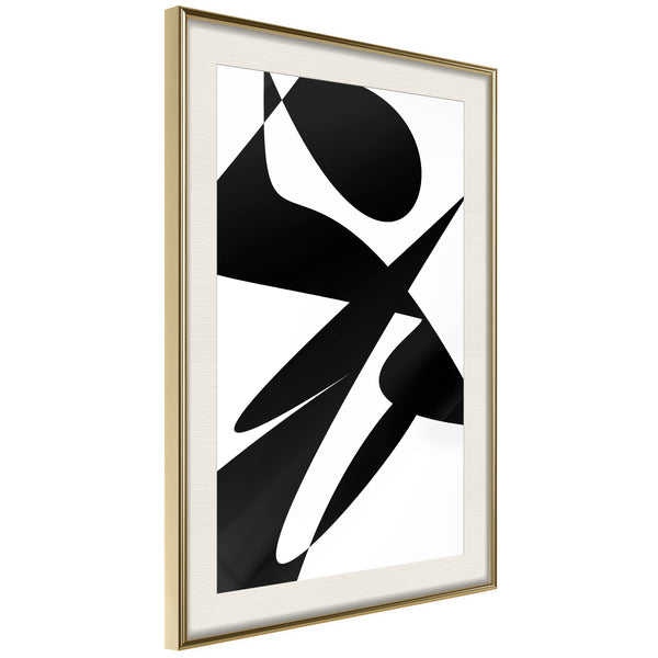 Poster - Good and Evil  - goud passepartout