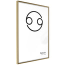 Poster - Zodiac: Cancer II  - goud