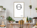 Poster - Zodiac: Cancer II  - goud