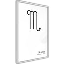 Poster - Zodiac: Scorpio II  - wit