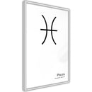 Poster - Zodiac: Pisces II  - wit