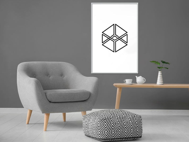 Poster - Count the Squares  - wit