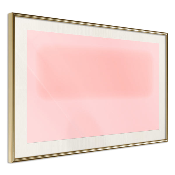 Poster - Hidden Shape  - goud passepartout
