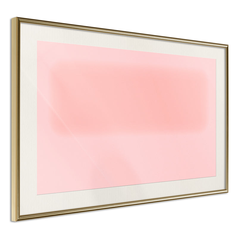 Poster - Hidden Shape  - goud passepartout