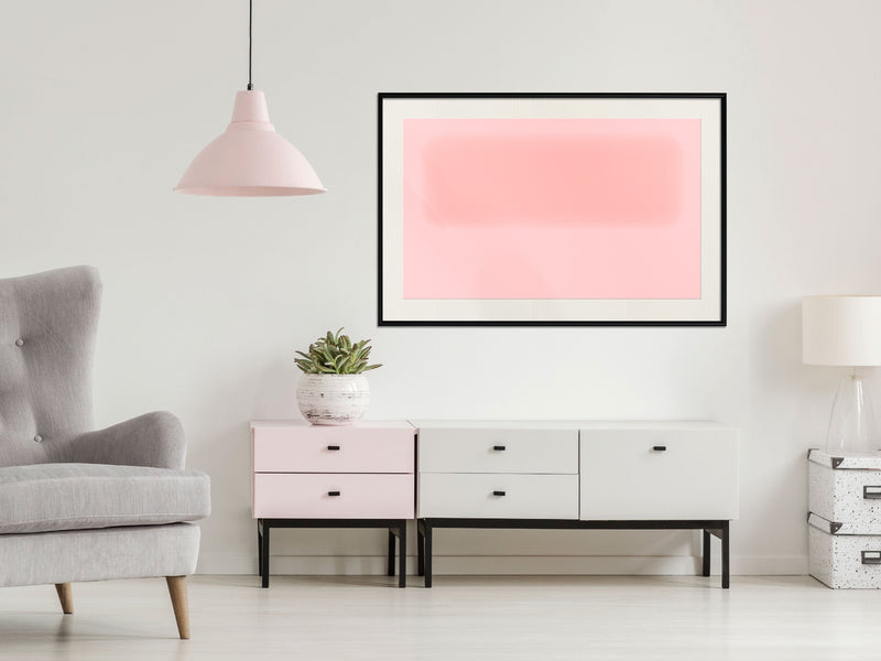 Poster - Hidden Shape  - zwart passepartout