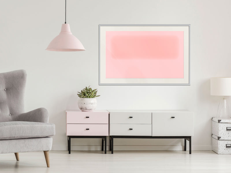 Poster - Hidden Shape  - wit passepartout