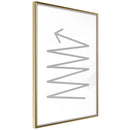 Poster - Changes of Direction  - goud