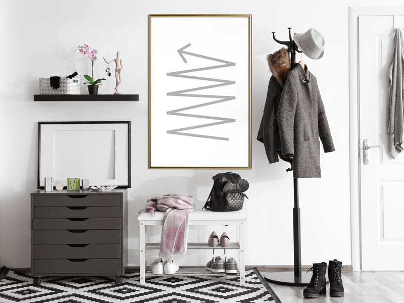 Poster - Changes of Direction  - goud