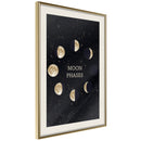 Poster - In the Rhythm of the Moon  - goud passepartout