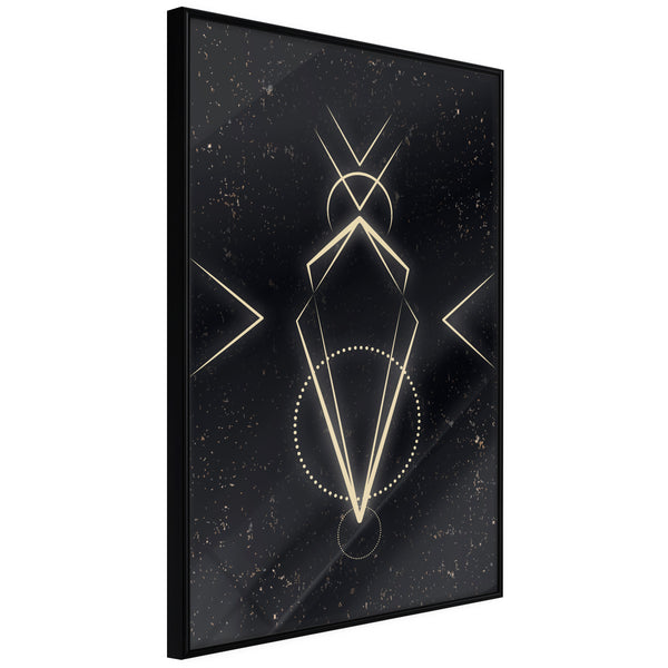 Poster - First Contact  - zwart