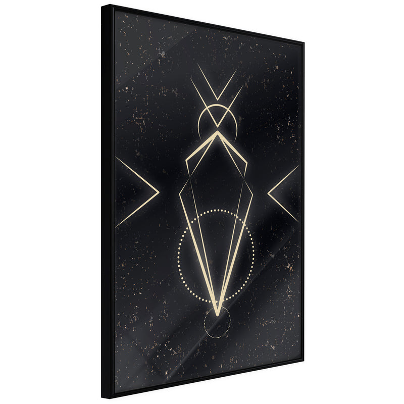 Poster - First Contact  - zwart