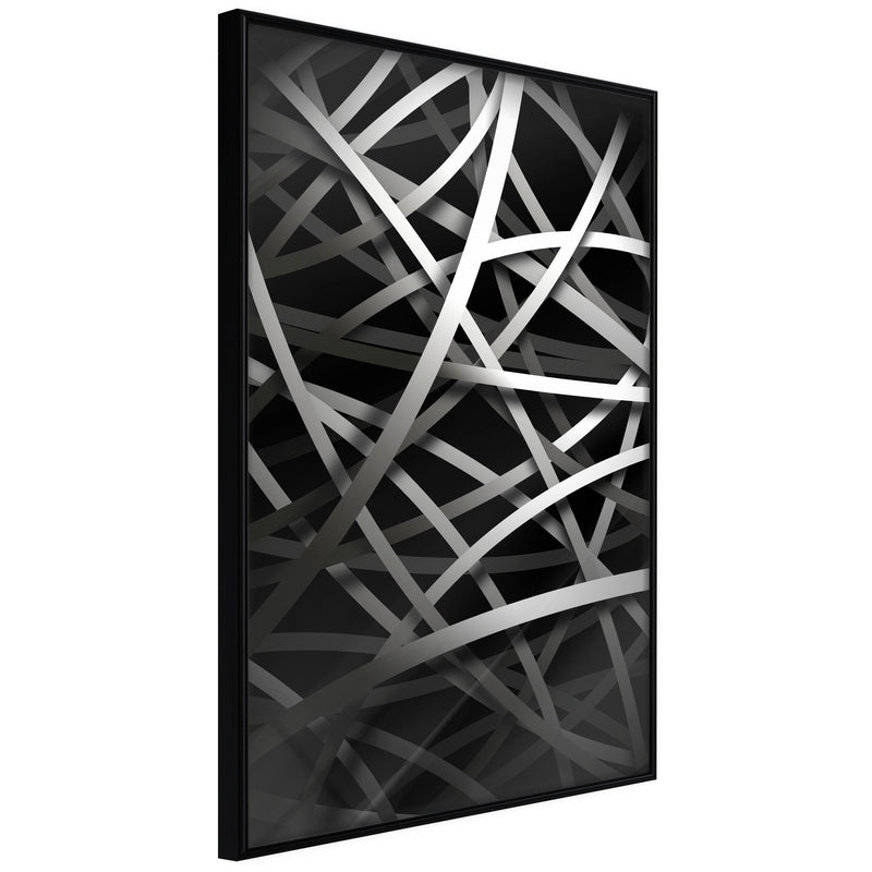 Poster - Tangle  - zwart
