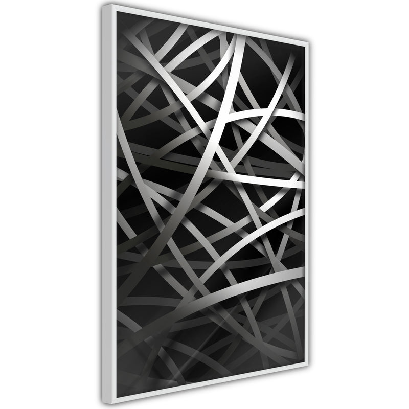 Poster - Tangle  - wit